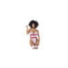 Costume infirmière avec body et serre-tête 